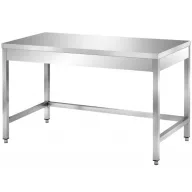   Rozsdamentes asztal, lapraszerelt, 1200x700x850mm – WT-C105305