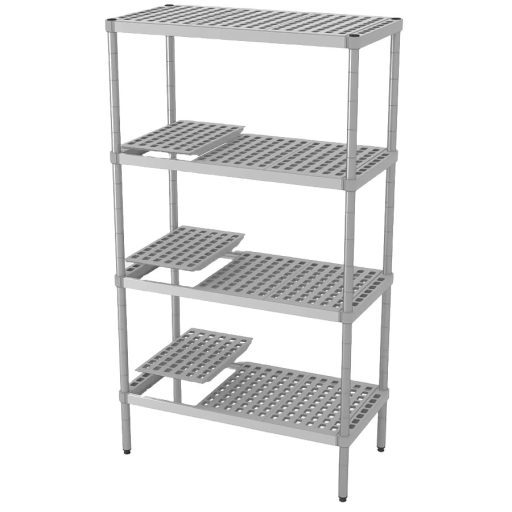 BRE20_115 Négyszintes Aluplast állvány (állványmodul), 1100*500*2000mm