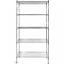 HENDI 812204 Krómozott huzalrács polcrendszer 5 polccal, 910x455x1830mm