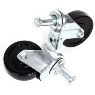   S203 Kerék szett S201 krómozott huzalrács polcrendszerekhez