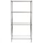 HENDI 812259 Krómozott huzalrács polcrendszer 4 polccal, nagy teherbírású, 910x455x1830mm
