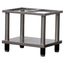   RM GASTRO REDFOX PO 60 L Készüléktartó elem, nyitott, lábakon álló, alsó polccal, 660mm (600-as főzősorhoz)
