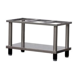   RM GASTRO REDFOX PO 90 L Készüléktartó elem, nyitott, lábakon álló, alsó polccal, 990mm (600-as főzősorhoz)