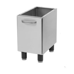   RM GASTRO REDFOX PD 30 L Készüléktartó elem, ajtós, lábakon álló, 330mm (600-as főzősorhoz)