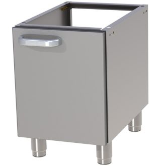   RM GASTRO REDFOX P 70/40 D Készüléktartó szekrény ajtóval, 400mm (700-as főzősor)