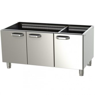   RM GASTRO REDFOX P 70/120 D Készüléktartó szekrény ajtóval, 1200mm (700-as főzősor)