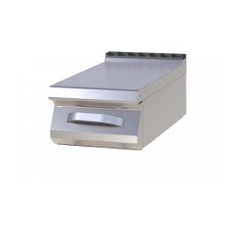   RM GASTRO PP 704 Semleges munkaasztal fiókkal, főzősorba építhető, 400mm (700-as főzősorhoz)