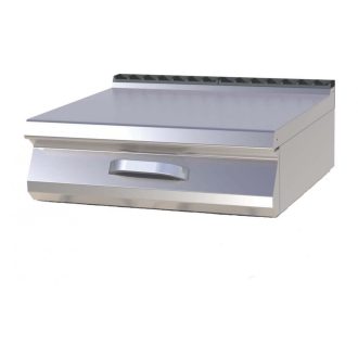   RM GASTRO PP 708 Semleges munkaasztal fiókkal, főzősorba építhető, 800mm (700-as főzősorhoz)