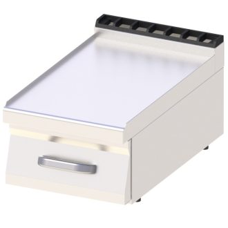   RM GASTRO REDFOX PP 70/04 Semleges munkaasztal fiókkal, 400mm (700-as főzősor)