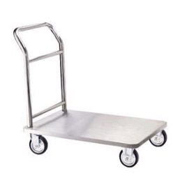   S406 Platós raktári kézikocsi, 150kg teherbírás, 900x550mm