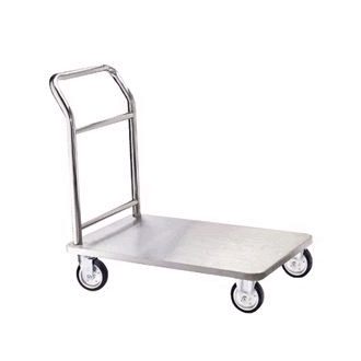   S406 Platós raktári kézikocsi, 150kg teherbírás, 900x550mm