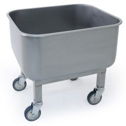   Zöldségmosó kocsi rozsdamentes acélból, 80 literes – METALCARRELLI 2112VC