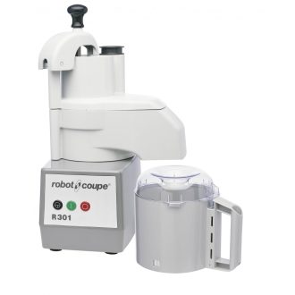   ROBOT-COUPE R301 Kutter + Zöldségszeletelő 3,7 literes polikarbonát tartállyal, 650W