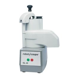   ROBOT-COUPE CL40 Zöldségszeletelő gép kb. 50 kg/h teljesítménnyel (kockázásra és hasáb vágásra is alkalmas)