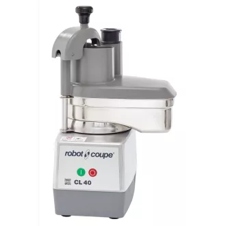   ROBOT-COUPE CL40 Zöldségszeletelő gép kb. 50 kg/h teljesítménnyel (kockázásra és hasáb vágásra is alkalmas)