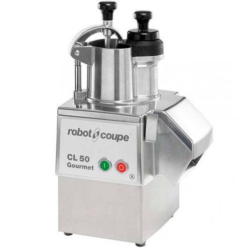 ROBOT-COUPE CL50 Gourmet Zöldségszeletelő gép kb. 150 kg/h teljesítménnyel, GOURMET változat