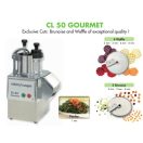 ROBOT-COUPE CL50 Gourmet Zöldségszeletelő gép kb. 150 kg/h teljesítménnyel, GOURMET változat