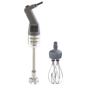   ROBOT-COUPE MiniMP 240 Combi Mini rúdmixer 240mm-es rúddal, cserélhető habverőfejjel, állítható sebesség, 270W