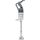 ROBOT-COUPE MP800 Turbo TP Nagyméretű rúdmixer 1 sebességgel, 100 literes vagy nagyobb  billenő serpenyőkhöz, 1000W