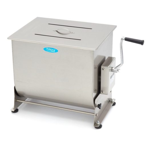 Maxima 09368015 Kézi hajtású húskeverő, billenthető tartállyal, 60 literes