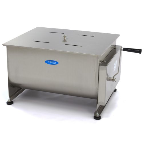 Maxima 09368003 Kézi hajtású húskeverő két keverőtengellyel, 60 literes