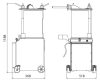 Hidraulikus hurkatöltő - kolbásztöltő, 32 literes – VINS/32 400V