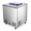 Maxima MVAC 700 Vákuumcsomagoló gép, belsőkamrás, 2db 700mm-es hegesztőéllel, álló mobil kialakítás