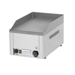   RM GASTRO REDFOX FTR 30 E Sütő lap, bordázott lappal 32x48cm, elektromos, asztali kivitel.