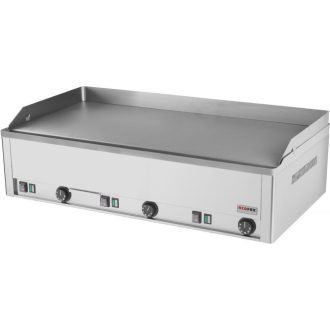   RM GASTRO REDFOX FTH 90 E Sütő lap sima nagyméretű lappal 97x48cm, elektromos, asztali kivitel.