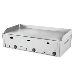  RM GASTRO REDFOX FTH 90 G Szeletsütő lap, gázüzemű, sima nagyméretű sütőfelülettel 97x48cm, asztali.