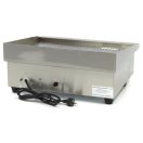 Maxima 09300070 Szeletsütő lap, elektromos, 55x35cm-es bordázott rozsdamentes acél sütőfelülettel