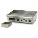 Maxima 09300080 Szeletsütő lap, elektromos, 73x40cm-es sima+bordázott rozsdamentes acél sütőfelülettel
