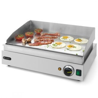   HENDI 203149 Szeletsütő lap, elektromos, 518x328mm-es sima krómozott sütőfelülettel