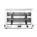 HENDI 264331 Elektromos szalamander / melegszendvics sütő, kétszintes, kvarc fűtőcsöves, 4,5kW, GN1/1 méretű