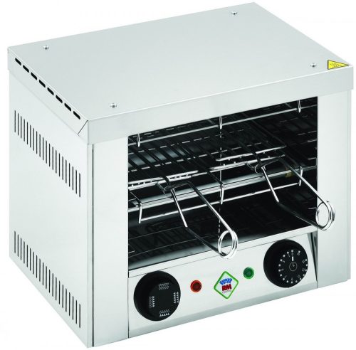 RM GASTRO REDFOX TO 920 GH Toaster, egy szintes, 2 szendvicshez, quartz fűtőbetéttel