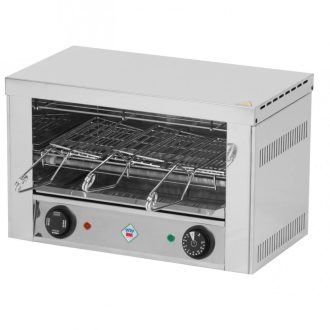   RM GASTRO REDFOX TO 930 GH Toaster, egyszintes, 3 szendvicshez, quartz fűtőbetéttel