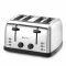 HENDI 261187 Kenyérpirító toaster, 4 szelet kenyérhez, többfunkciós