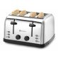   HENDI 261187 Kenyérpirító toaster, 4 szelet kenyérhez, többfunkciós