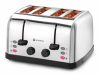 HENDI 261187 Kenyérpirító toaster, 4 szelet kenyérhez, többfunkciós