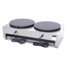 Maxima 09374071 Franciapalacsinta sütő, két sütőlapos O400mm, elektromos