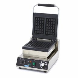   Maxima 09365105 Ipari gofrisütő (waffelsütő), klasszikus belga sütőformával, szimpla