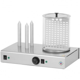   RM GASTRO REDFOX HD 03 N Hot-dog sütő, 3 tüskés, virslipároló hengerrel