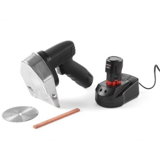   HENDI 267257 Elektromos gyros kés, vezeték nélküli, 60kg/óra kapacitással