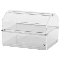   RM GASTRO REDFOX VEN 520 Asztali semleges bemutató vitrin, 2 szintes, 500mm