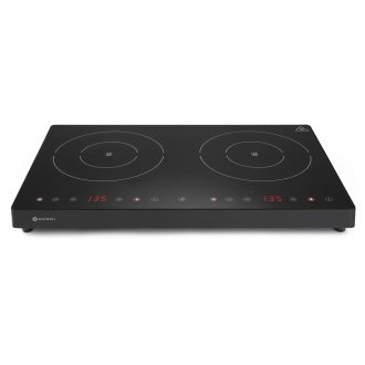   HENDI 239414 Indukciós főzőlap, kétzónás, digitális vezérléssel, 3500W