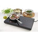 HENDI 239414 Indukciós főzőlap, kétzónás, digitális vezérléssel, 3500W