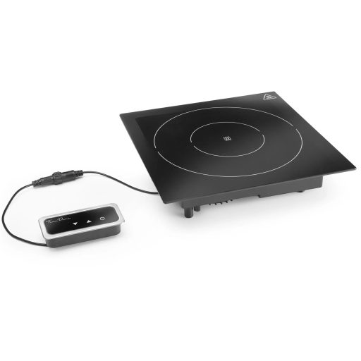 HENDI 239551 Beépíthető indukciós melegentartó lap, szögletes, 1000W