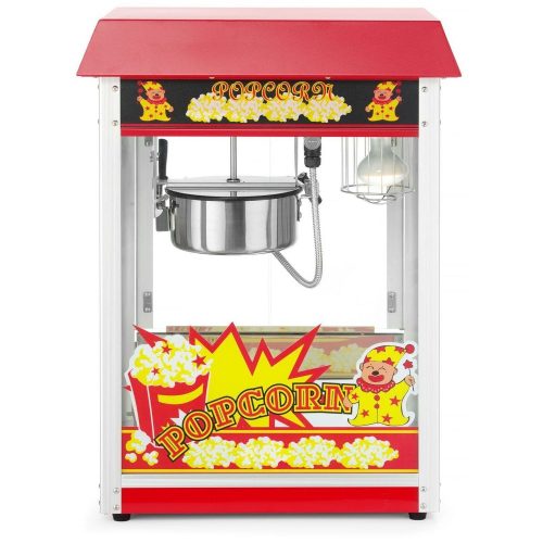 HENDI 282748 Popcorn gép - pattogatott kukorica készítő gép, piros