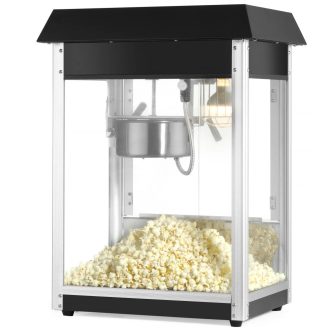   HENDI 282762 Popcorn gép - pattogatott kukorica készítő gép, fekete