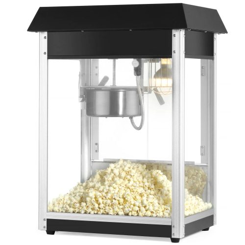 HENDI 282762 Popcorn gép - pattogatott kukorica készítő gép, fekete